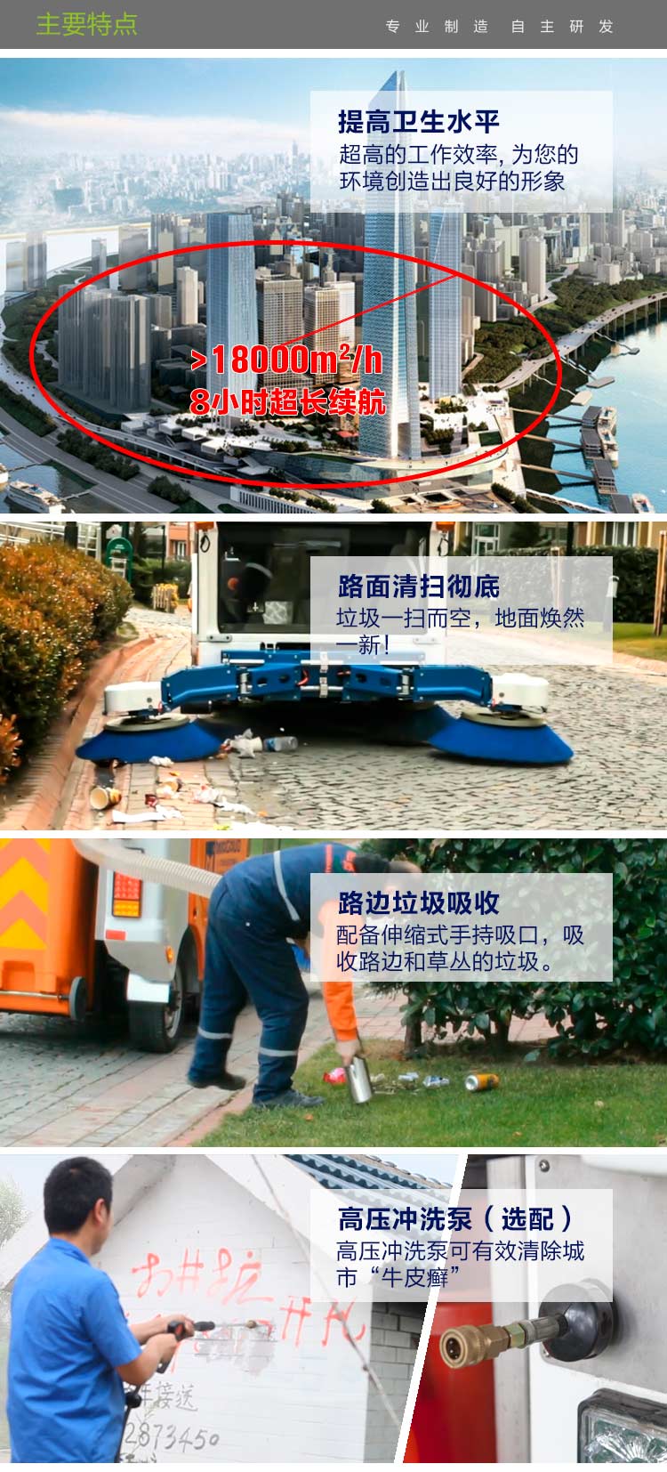 新型电动清扫车