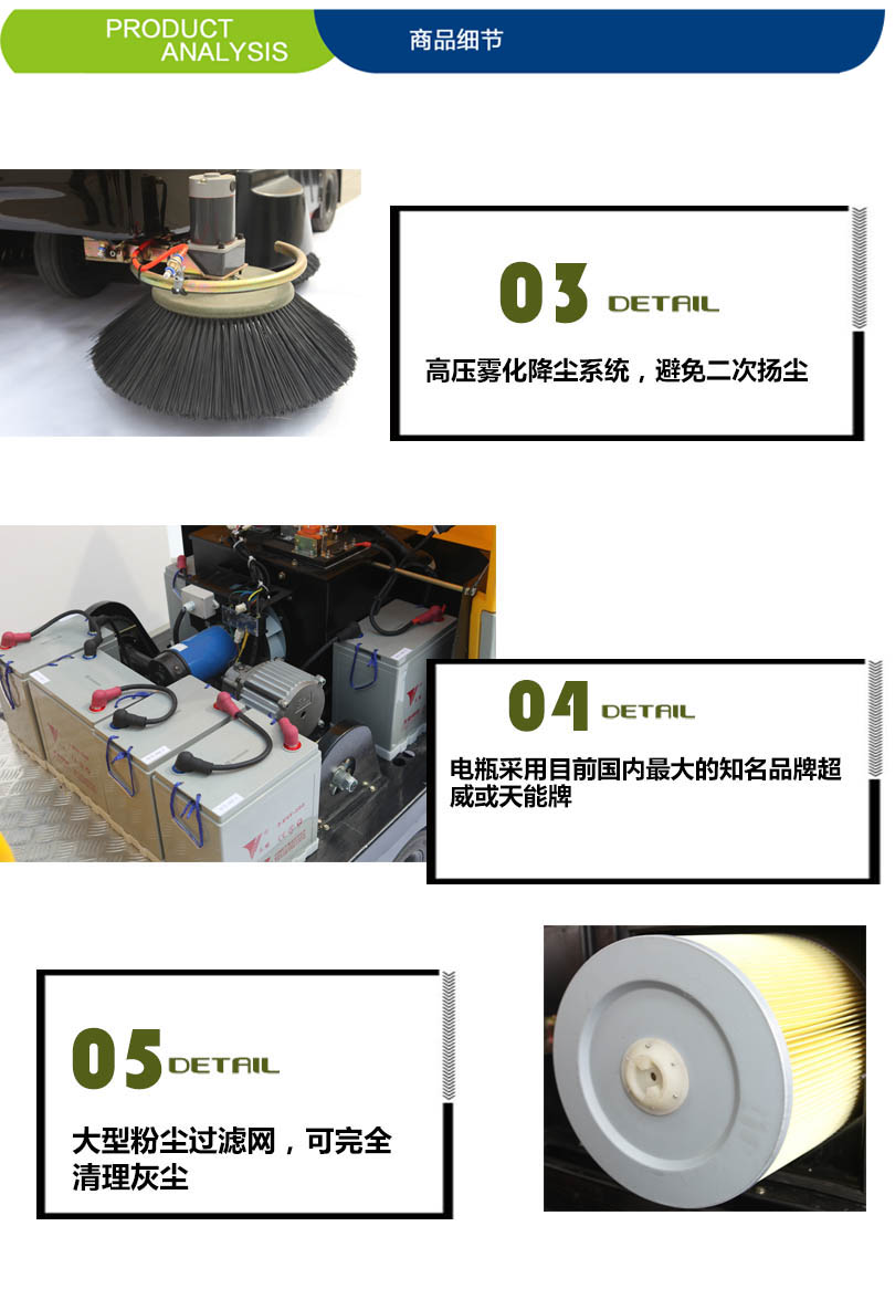 电动驾驶式扫地机