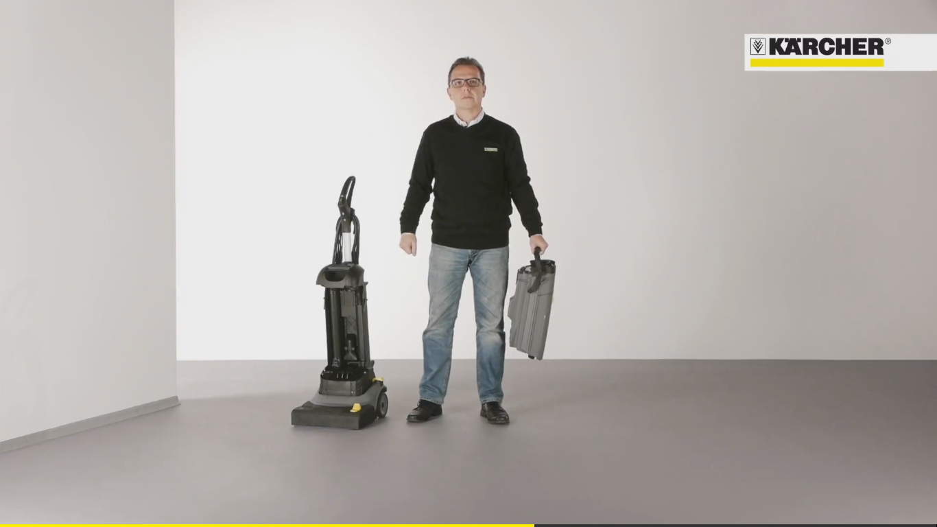 紧凑型洗地吸干机