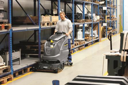 手推式洗地吸干机