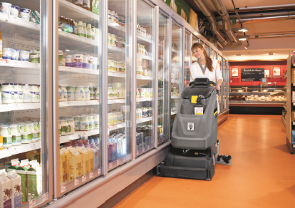 手推式洗地吸干机